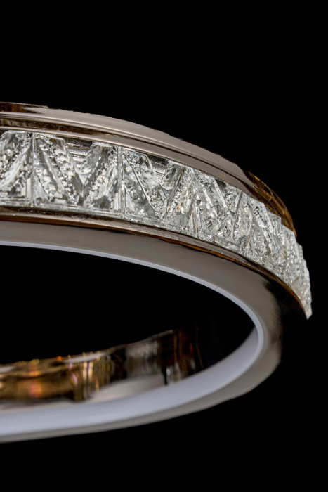 Подвесной светильник Leon Aida LE7707/1050L Black Chrome