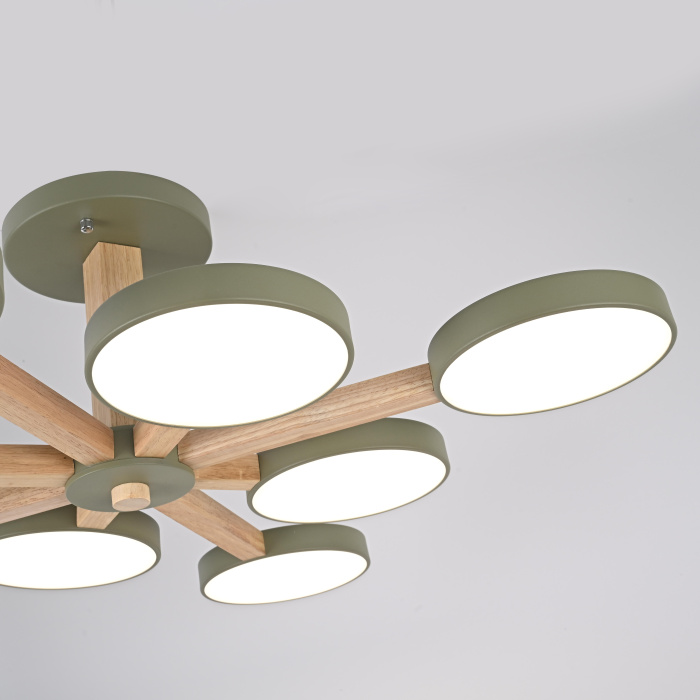 Потолочный светильник TURNA L8 Khaki ImperiumLoft