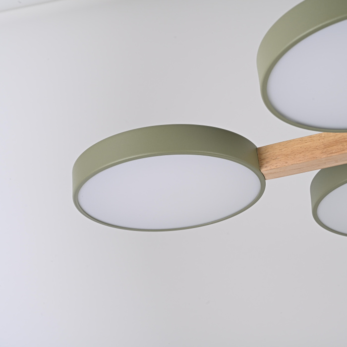 Потолочный светильник TURNA L8 Khaki ImperiumLoft