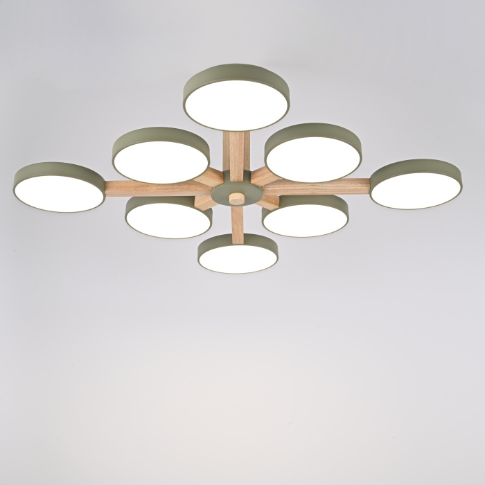 Потолочный светильник TURNA L8 Khaki ImperiumLoft