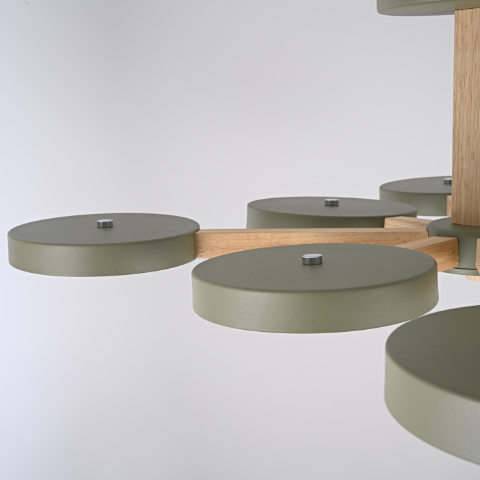 Потолочный светильник TURNA L8 Khaki ImperiumLoft