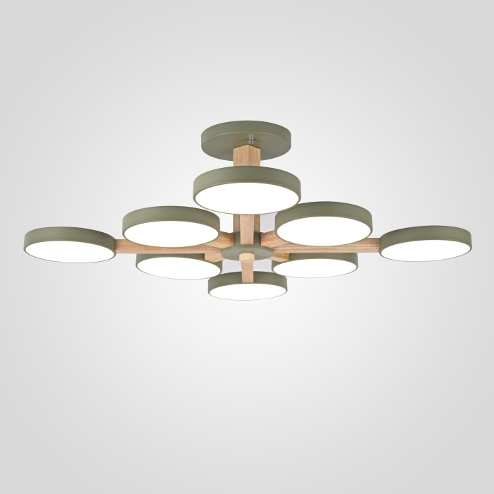 Потолочный светильник TURNA L8 Khaki ImperiumLoft