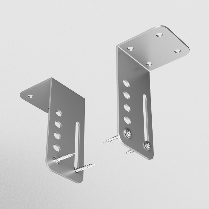 Уголок монтажный регулируемый для профилей, 2 шт Maytoni TRA034ICL-SC-42S