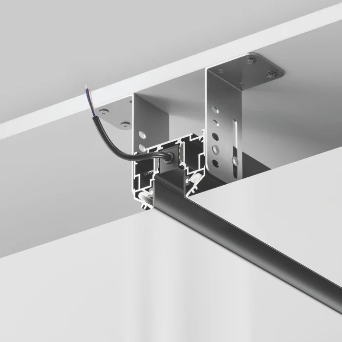 Шинопровод для монтажа в натяжной ПВХ потолок Maytoni Busbar trunkings Exility TRX034-SCH-422B