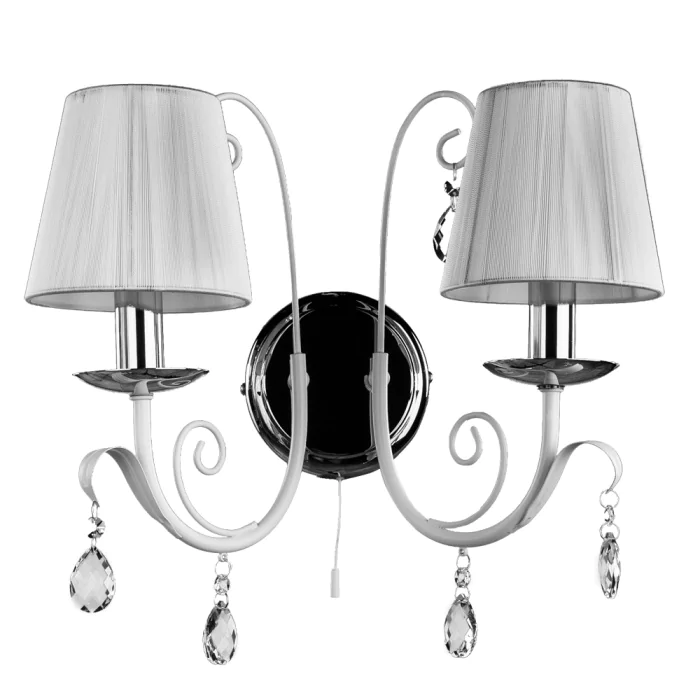 Светильник настенный Arte Lamp ROMANA SNOW A1743AP-2WH