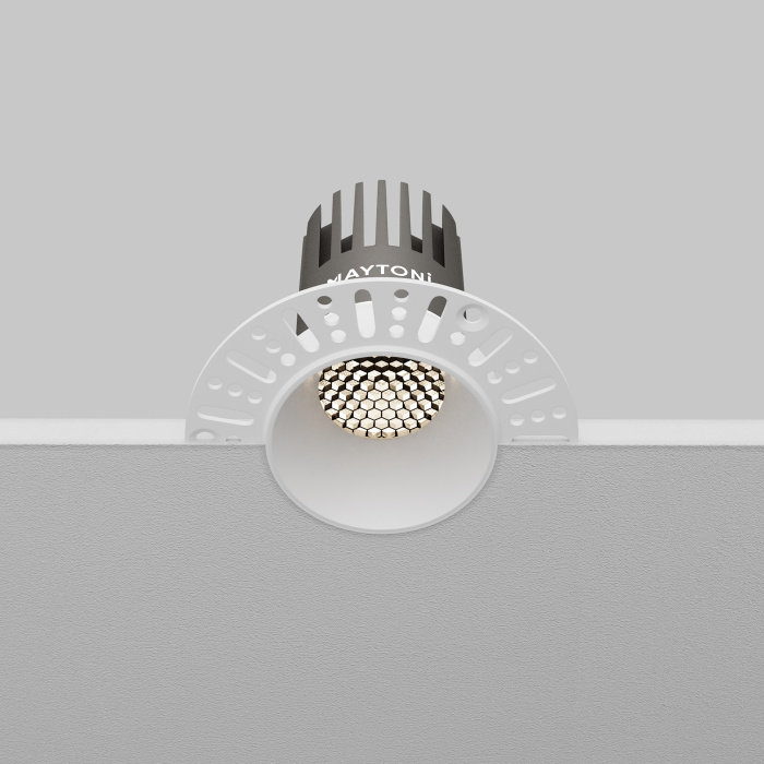 Встраиваемый светильник Maytoni Dip DL124-10W-4K-TRS-W