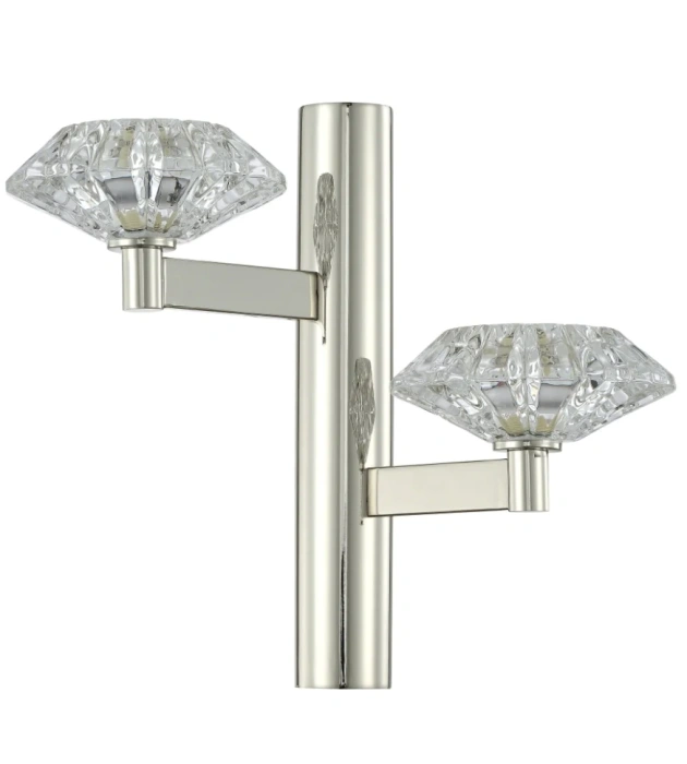 Бра Crystal Lux REBECA AP2 NICKEL