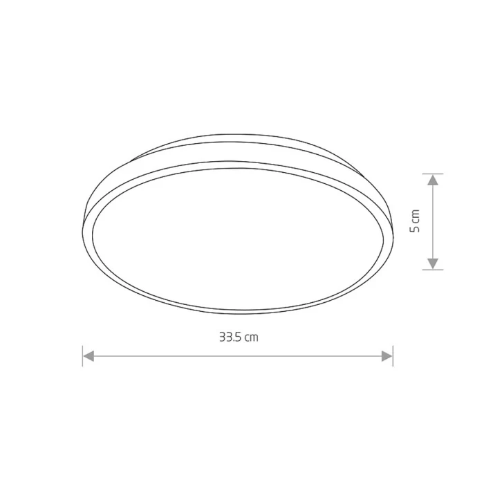 Потолочный cветильник Nowodvorski Agnes Round Led Pro Black 10971