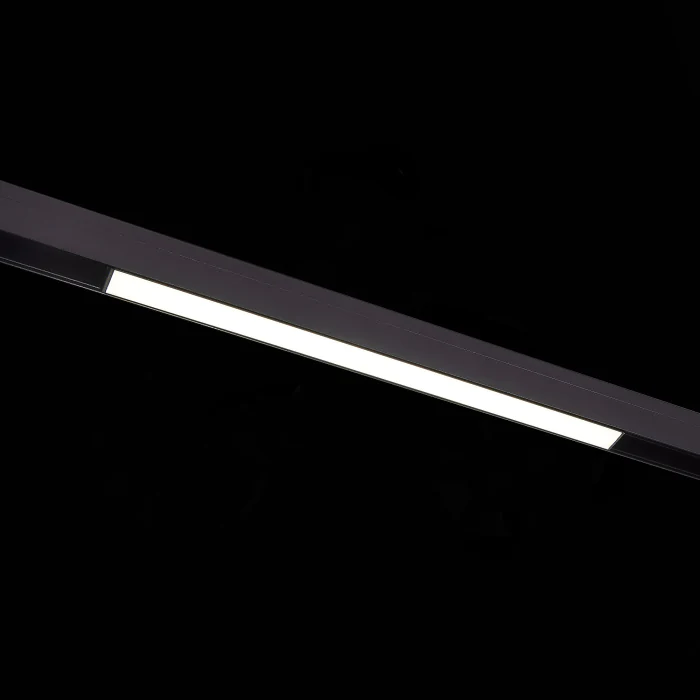 Магнитный трековый светильник MKL-100-24W4K-B Черный 600x22x44,48V LED,Orsam ST360.446.24