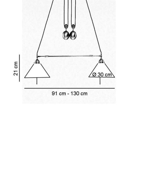 Подвесной светильник Berliner Messinglampen ED81-70opB