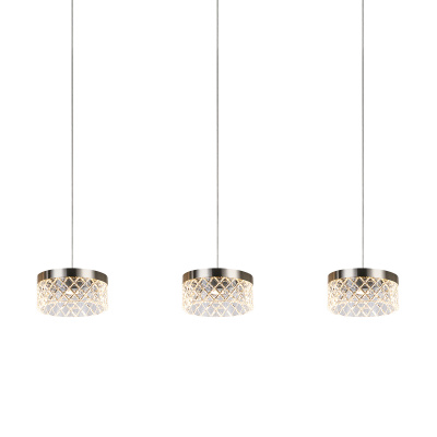 Подвесной светильник Delight Collection Diamond cut MD21020075-3B satin nickel