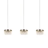 Подвесной светильник Delight Collection Diamond cut MD21020075-3B satin nickel
