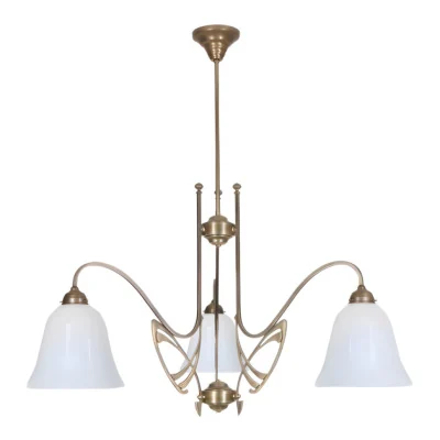 Люстра на штанге Berliner Messinglampen D265-71opB