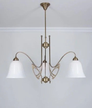 Люстра на штанге Berliner Messinglampen D265-71opB