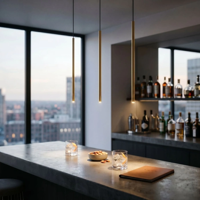 Подвесной светодиодный светильник Crystal Lux CLT 076C500 BL