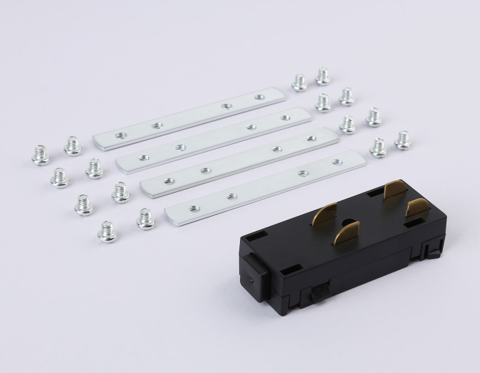 Коннектор питания прямой с соединителем для шинопровода в натяжной потолок Magnetic 220V Ambrella light GL1108