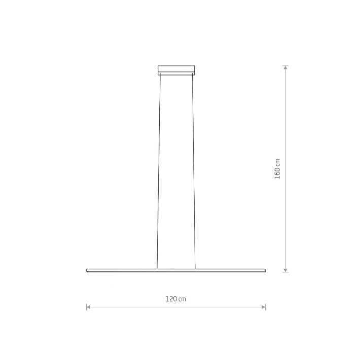 Подвесной светильник Nowodvorski Bar Led S Black 10363