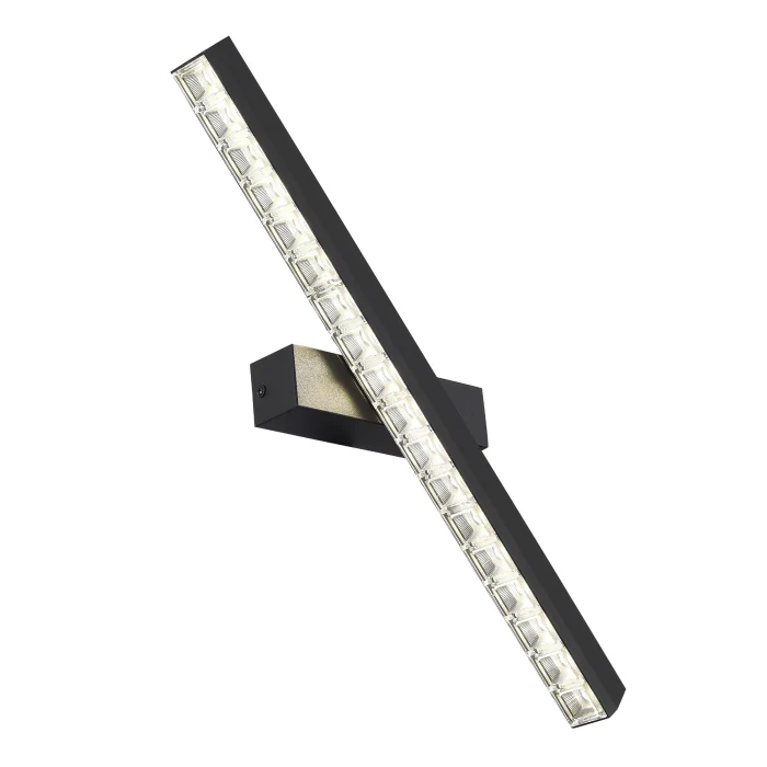 Светильник настенный ST-Luce черный/прозрачный LED 1*11W 4000K SL1018.401.01