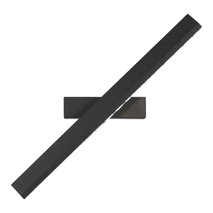 Светильник настенный ST-Luce черный/прозрачный LED 1*11W 4000K SL1018.401.01