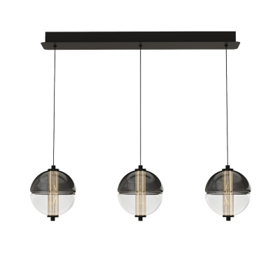 Подвесной светильник Delight Collection MD24022079 MD24022079-3B black/smoky