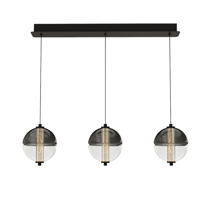 Подвесной светильник Delight Collection MD24022079 MD24022079-3B black/smoky