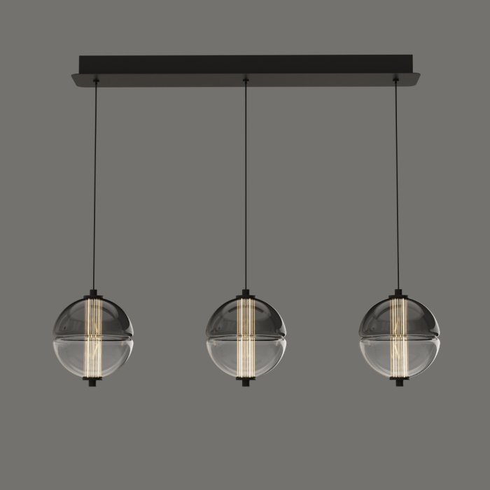 Подвесной светильник Delight Collection MD24022079 MD24022079-3B black/smoky