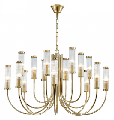 Люстра 4558+4+4/C gold Newport