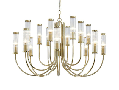 Люстра 4558+4+4/C gold Newport