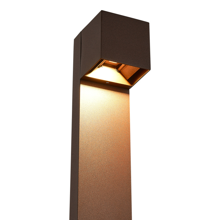 Светильник уличный наземный ST-Luce кортен/кортен LED 1*12W 2700K SL9513.605.01