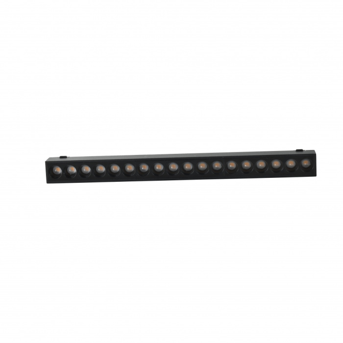 Светильник трековый магнитный iLedex VISION 4825-039-L293-18W-36DG-4000K-BK