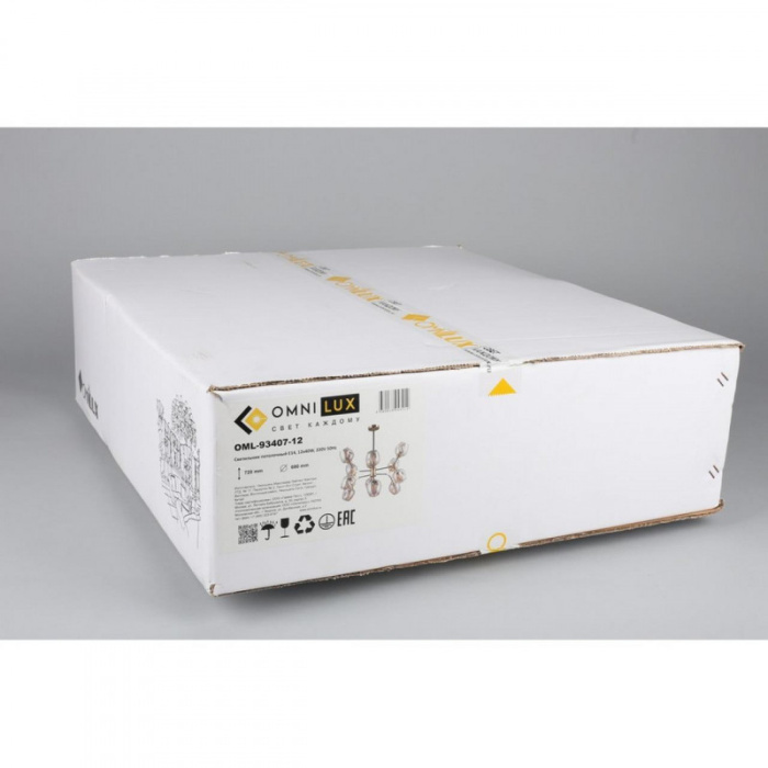 Люстра потолочная Omnilux Pozzallo OML-93407-12
