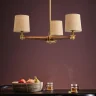 Люстра на штанге ImperiumLoft Stavra Jorgenson White/Dark Wood 203579-26