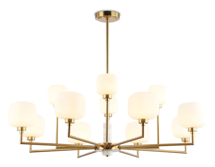 Люстра на штанге с мрамором AMBRELLA light LH53019
