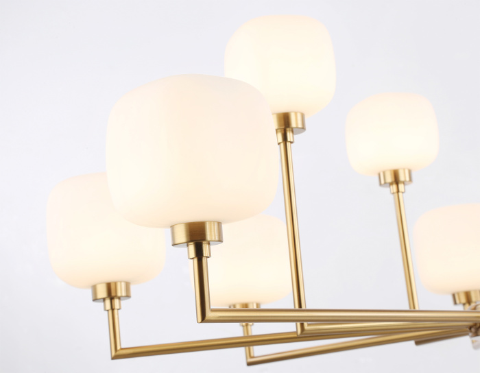 Люстра на штанге с мрамором AMBRELLA light LH53019