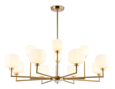 Люстра на штанге с мрамором AMBRELLA light LH53019