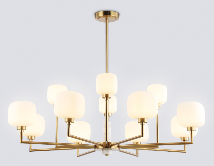 Люстра на штанге с мрамором AMBRELLA light LH53019