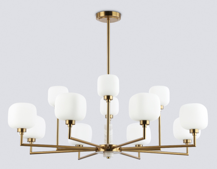 Люстра на штанге с мрамором AMBRELLA light LH53019