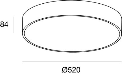 Потолочный светильник Leds C4 CAPRICE