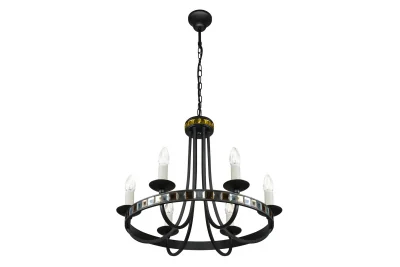 Подвесная люстра iLamp Dream 10190-6P Черный