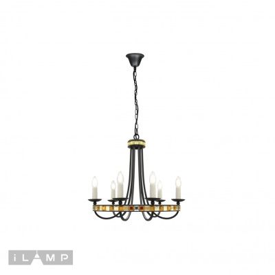 Подвесная люстра iLamp Dream 10190-6P Черный
