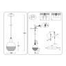 Светильник подвесной AMBRELLA light TR8502