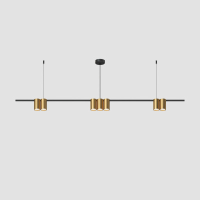 Подвесной светильник Denkirs Orbit DK4063-BK+SG