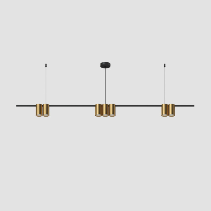 Подвесной светильник Denkirs Orbit DK4063-BK+SG