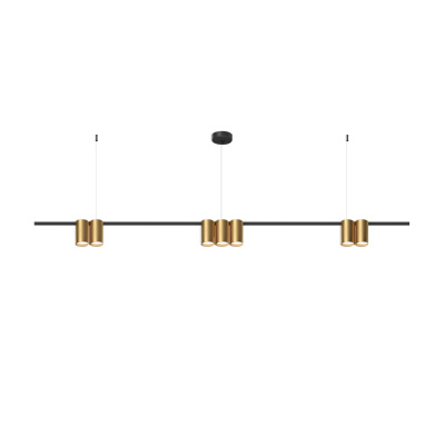 Подвесной светильник Denkirs Orbit DK4063-BK+SG