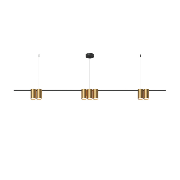 Подвесной светильник Denkirs Orbit DK4063-BK+SG