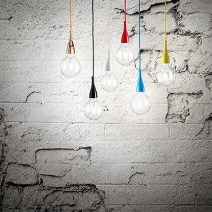 Подвесной светильник Ideal Lux Minimal SP1 Bianco 009360