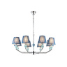 Подвесная люстра с абажуром и декором из керамики Ambrella light LH75063