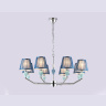 Подвесная люстра с абажуром и декором из керамики Ambrella light LH75063
