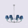Подвесная люстра с абажуром и декором из керамики Ambrella light LH75063