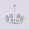 Подвесная люстра с абажуром и декором из керамики Ambrella light LH75063